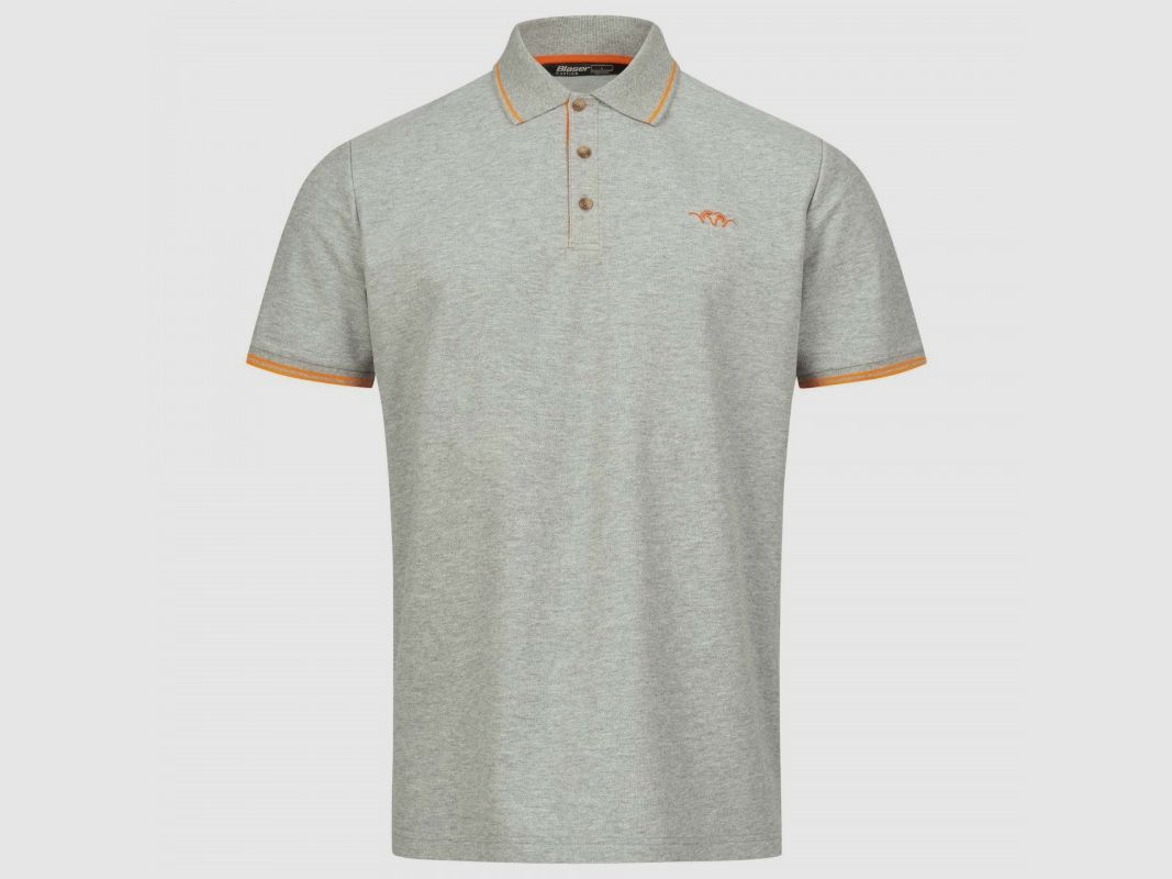 BLASER POLOSHIRT 22 HERREN GRAU MELANGE, Bild 1 von 5