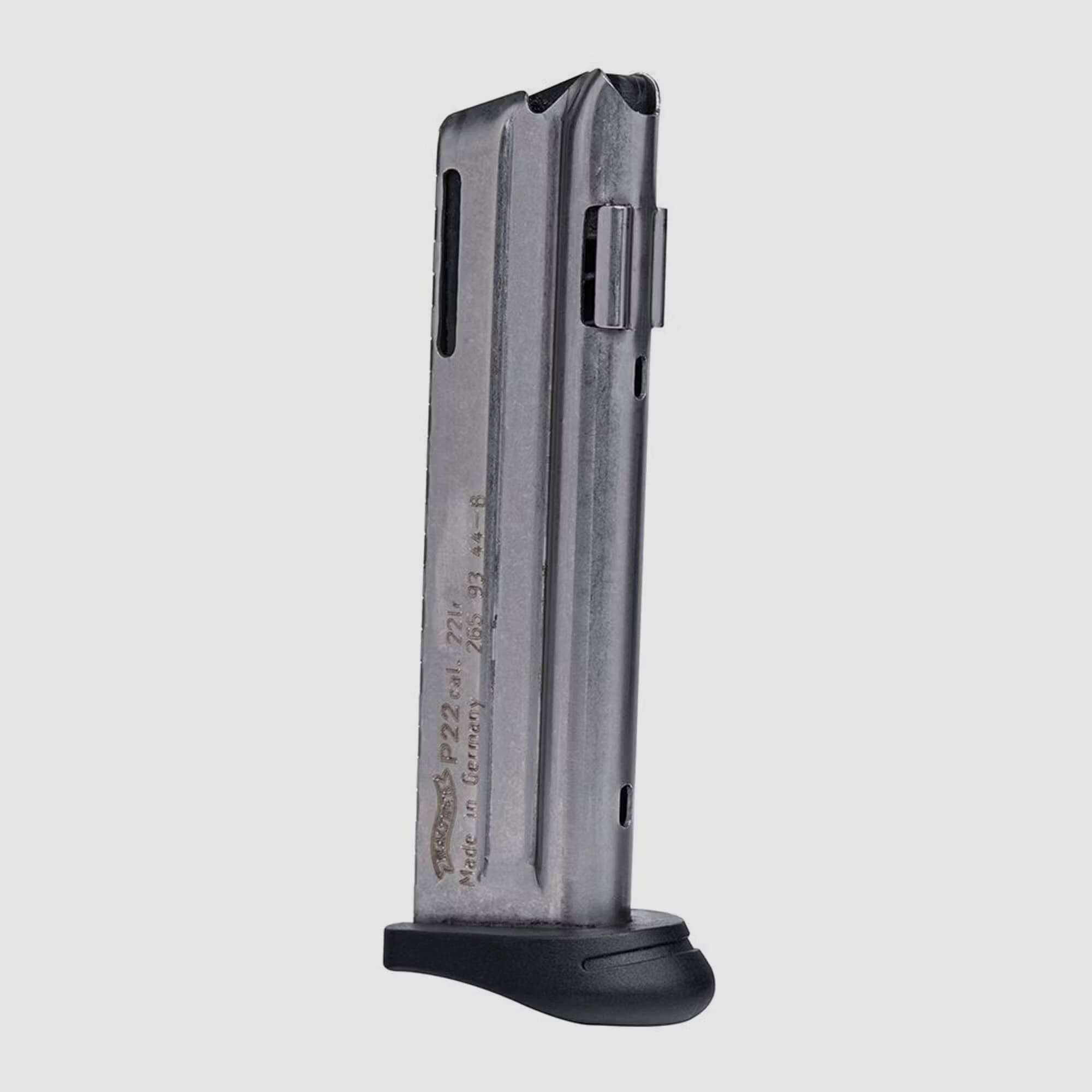 Walther Magazin P22Q mit Verlängerung .22 l.r. 10-Schuss