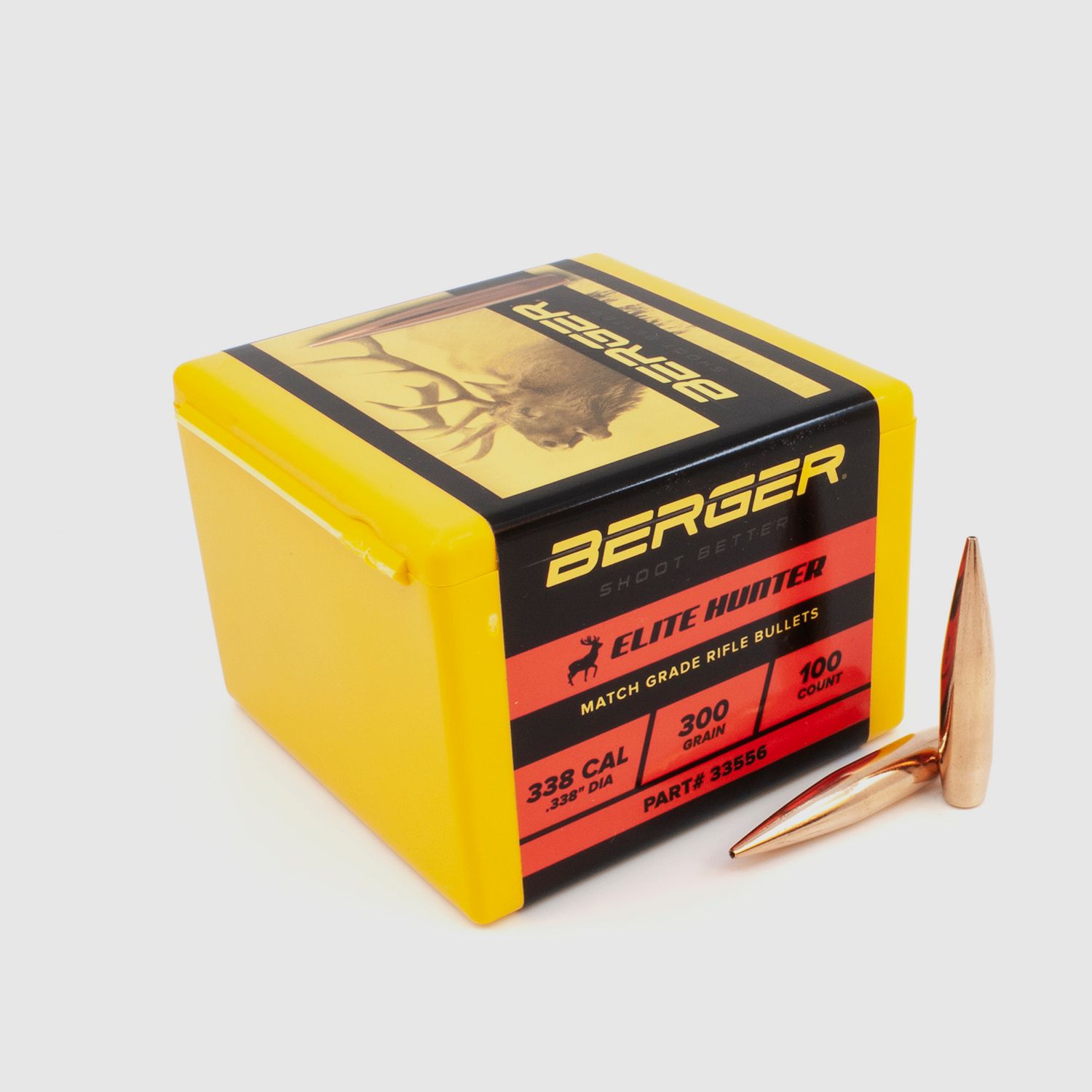 Berger Geschoss .338 Elite Hunter 300GR 100 Stück