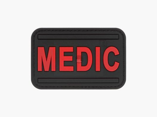 JTG Medic Rubber Patch-Blackmedic