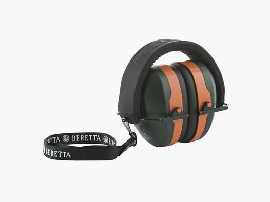 Beretta CF021 77W Hearing Protection Earmuffs Green-Orange
