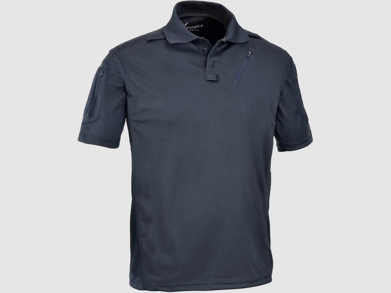 Defcon 5 Polo Shirt Advanced Tactical Polo Short Sleeves with Pockets - Navy Blue / 3XL Men's