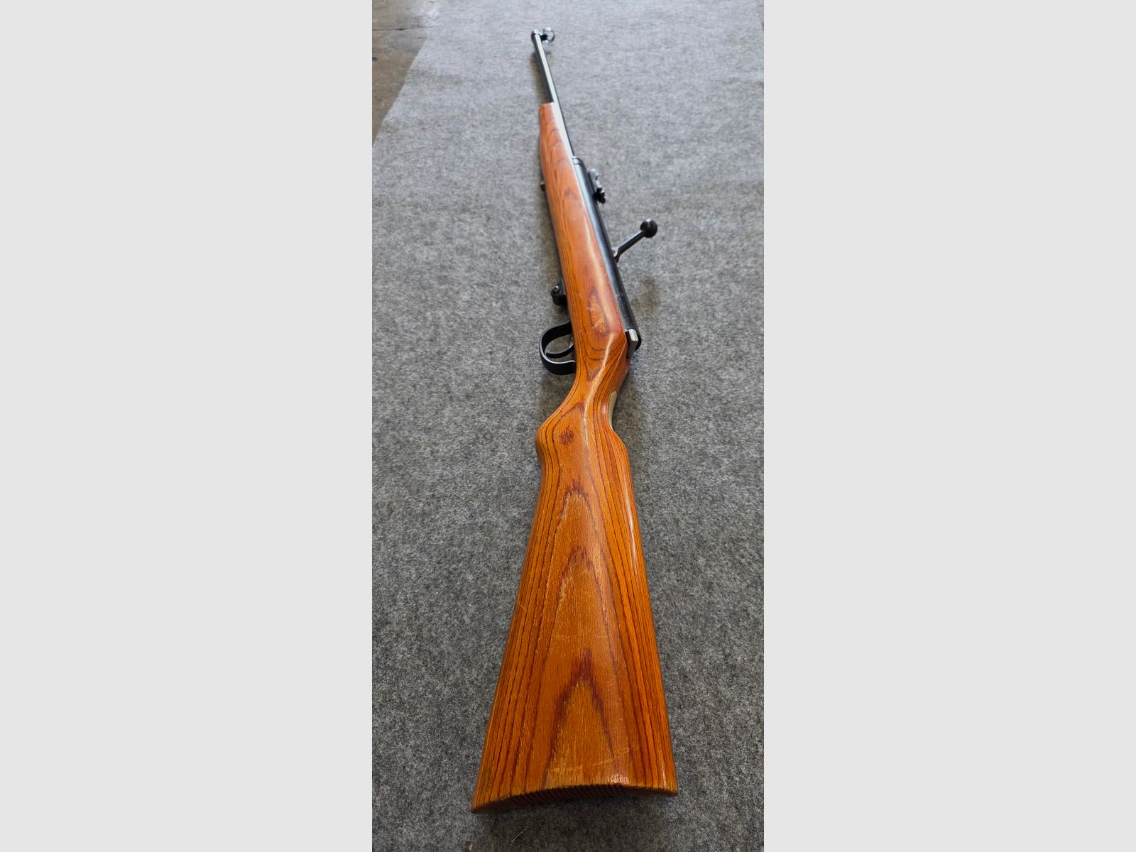 Haenel Mod. 49a gute Qualität mit Schichtholzschaft von 1963 im sehr schönen Zustand Durchlader kein 310
