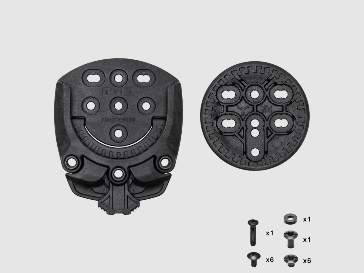 Tek-Mount (Quick Connect Mounting System) – kit (inlegschijf en ontvanger), afbeelding 1 van 2