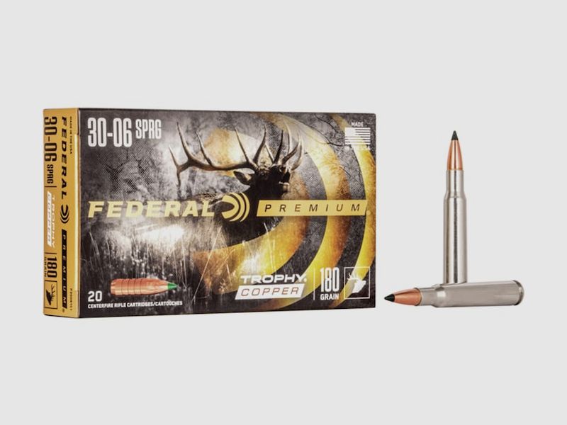 Federal Premium Trophy Copper .30-06 Sprg. 180GR 20 Patronen