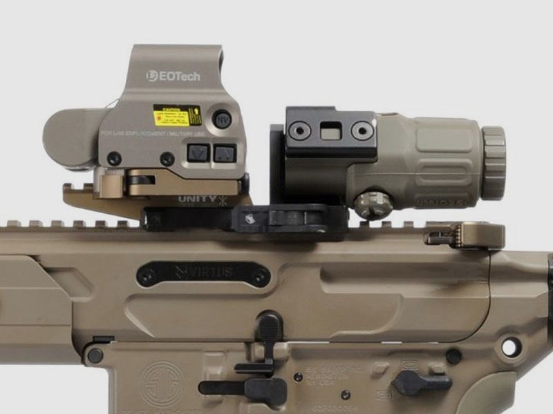 UNITY Tactical FAST Optic Riser Mount, 17mm Nero