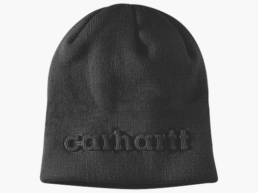 Carhartt Knit Embossed Beanie Men Black