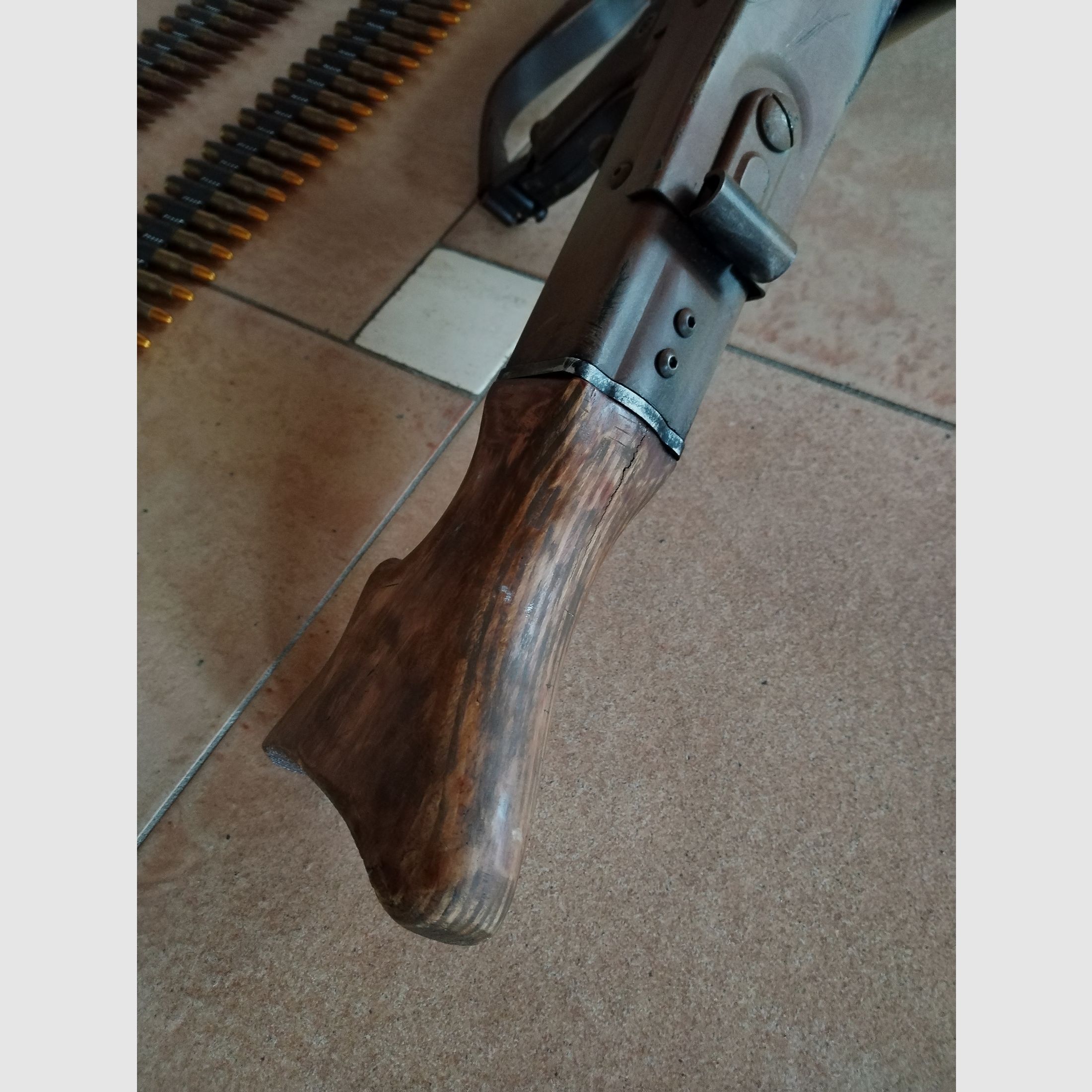 Airsoft MG42 custom Normandy Tarnanstrich AEG WW2