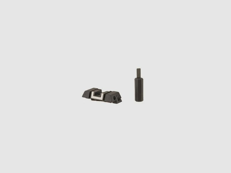 GLOCK vizier voor alle modellen #15 - kunststof, verstelbaar van 6,1 tot 7,3 mm, afbeelding 1 van 5