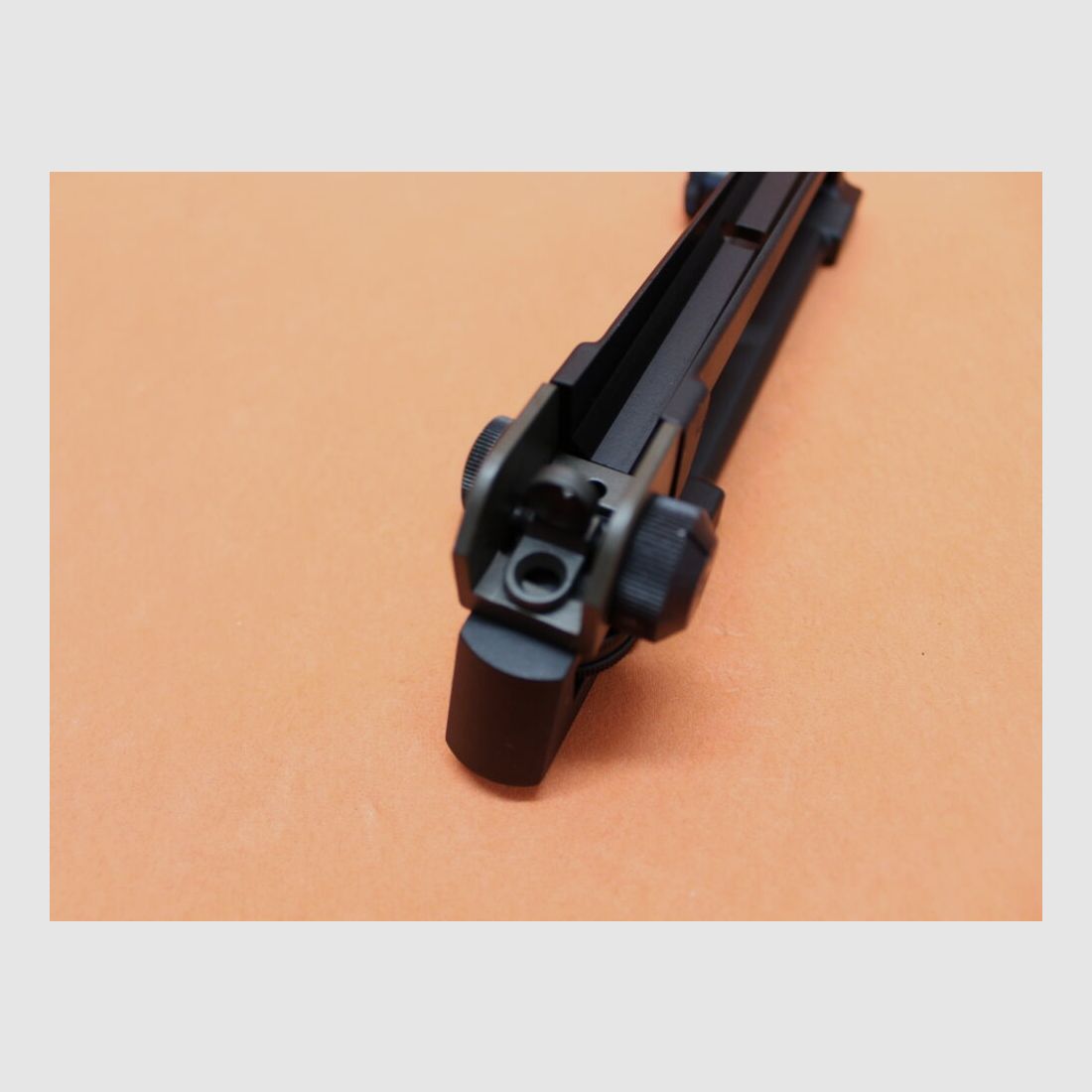 Olympic AR-15: Manico di trasporto staccabile Olympic con mirino A2 Alu nero / Manico di trasporto con mirino a diottro, immagine 3 di 6