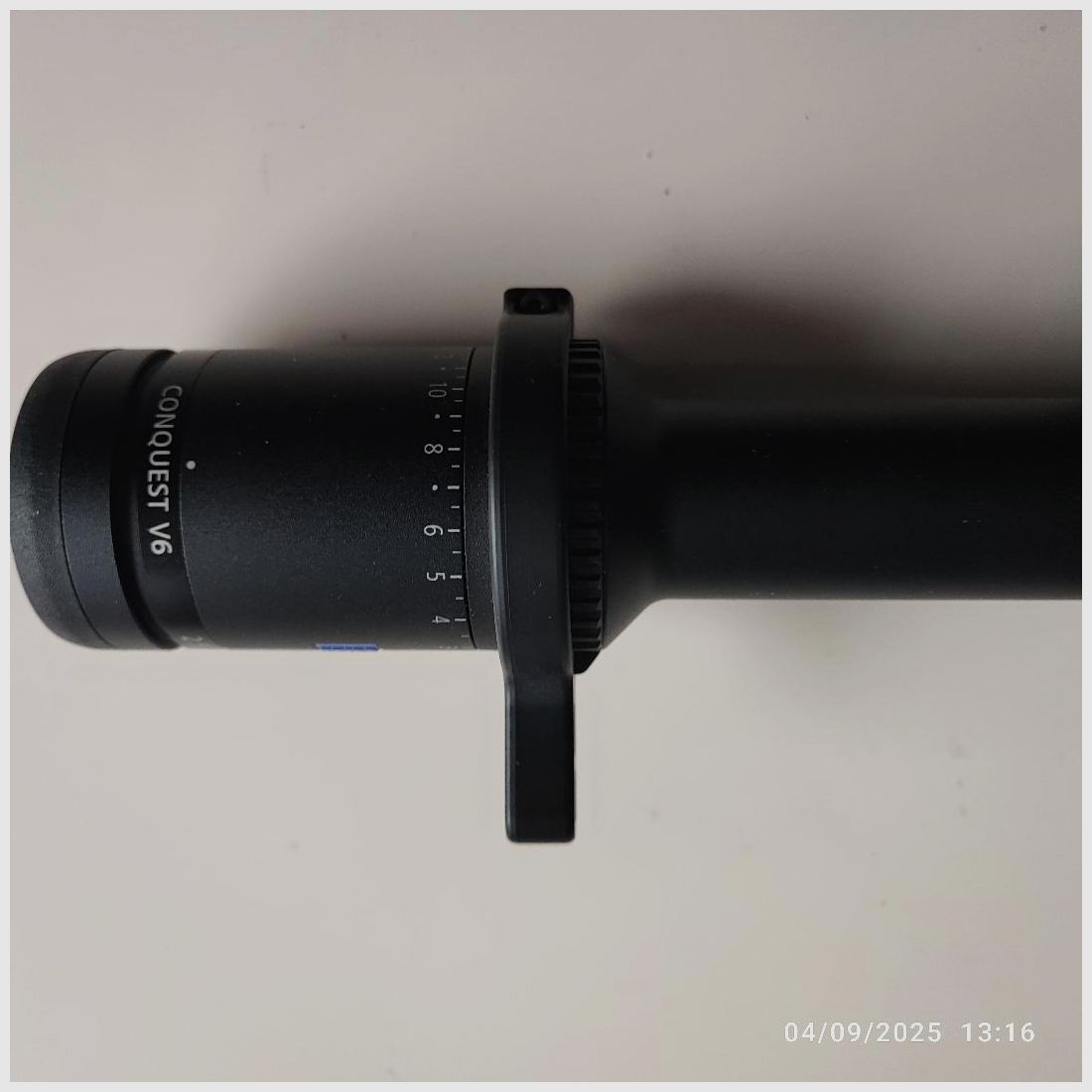 ZEISS - Zielfernrohr CONQUEST V6 2.5-15X56 RET. 60 MIT BALLISTISCHER ASV-- BELEUCHTET