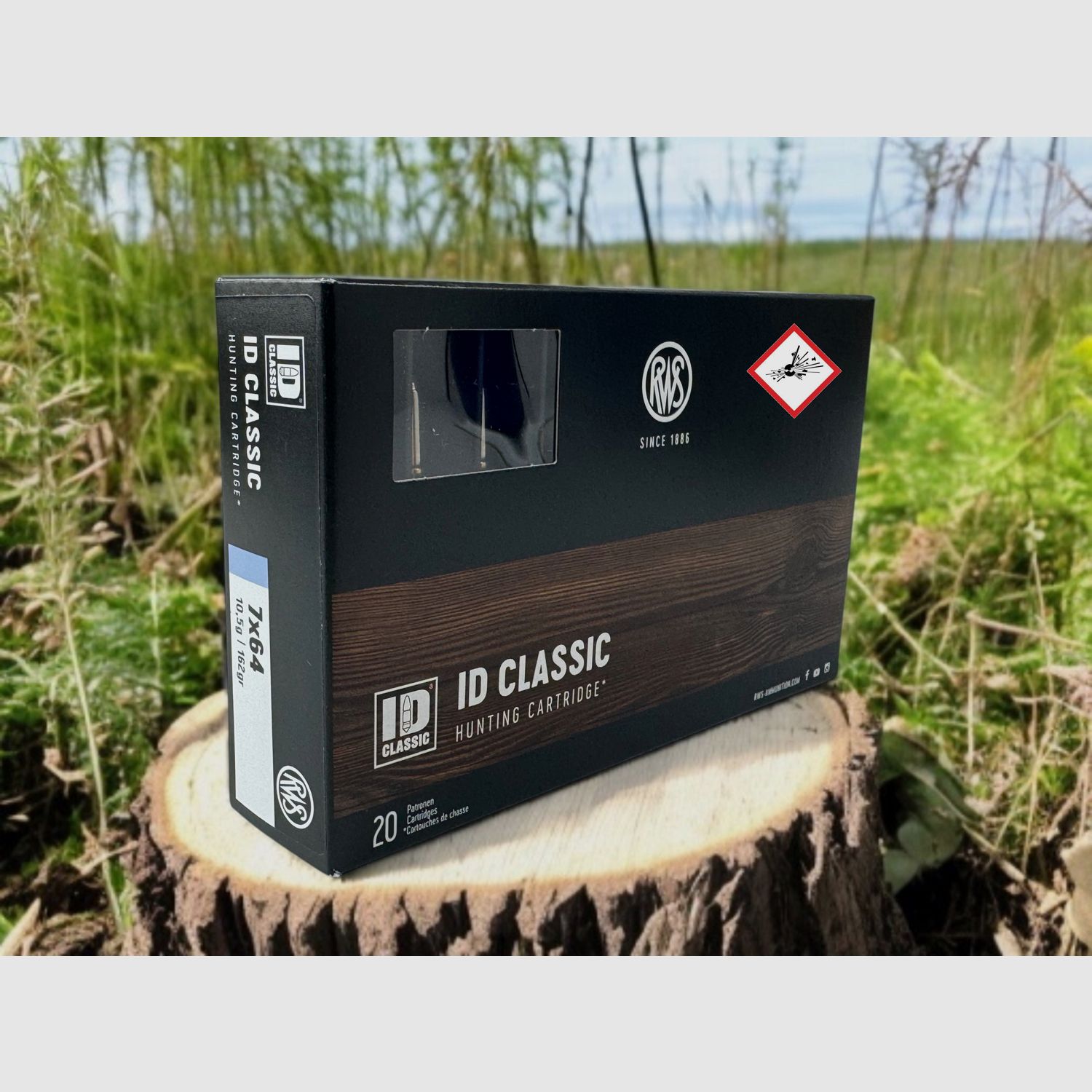 Cartuccia da caccia RWS ID CLASSIC cal. 7X64 10,5g