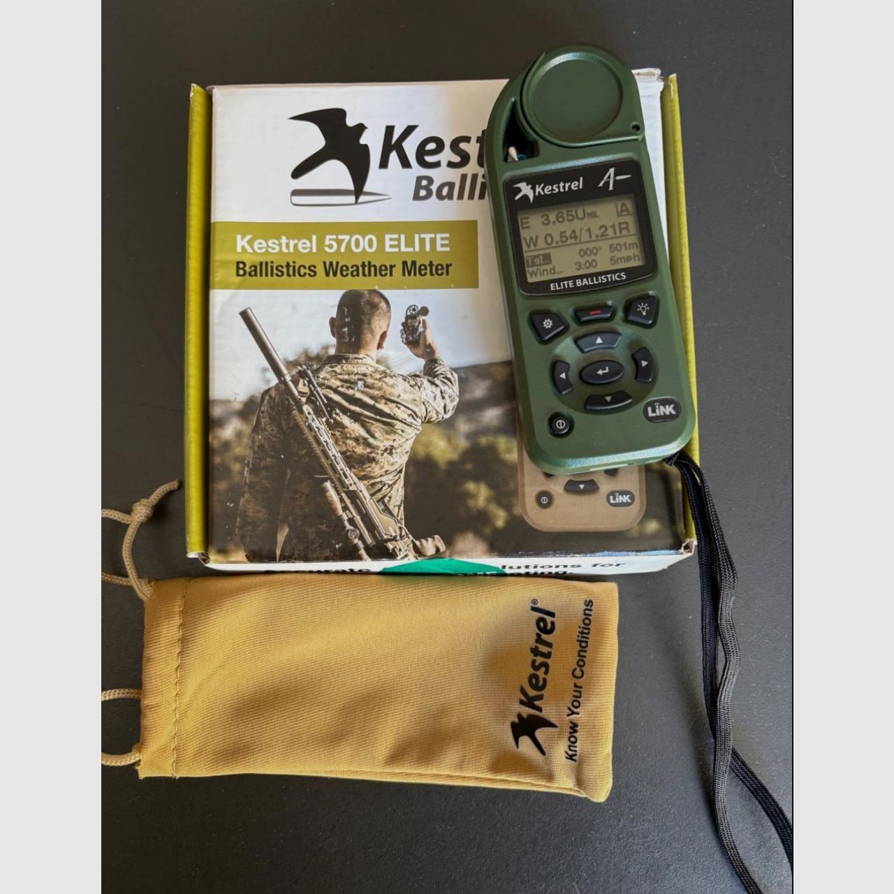 Kestrel 5700 Elite Ballistics con LINK