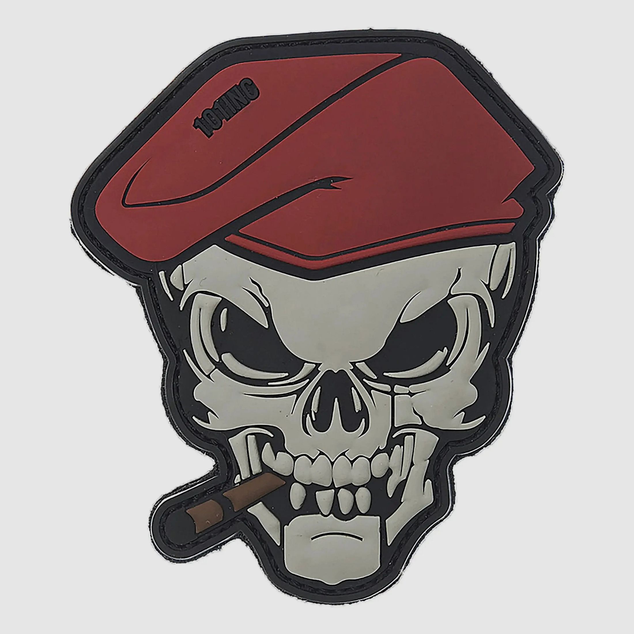 101 INC 101 INC 3D Patch Cigar Skull