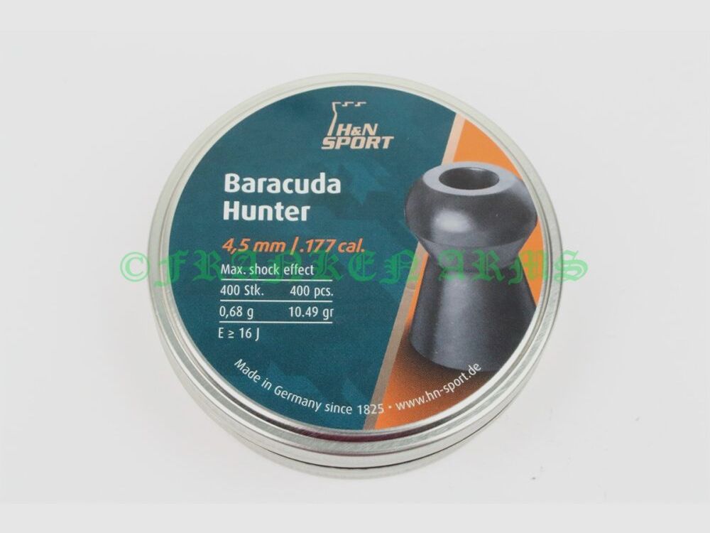 H&N Baracuda Hunter 4,50mm 400 Stück