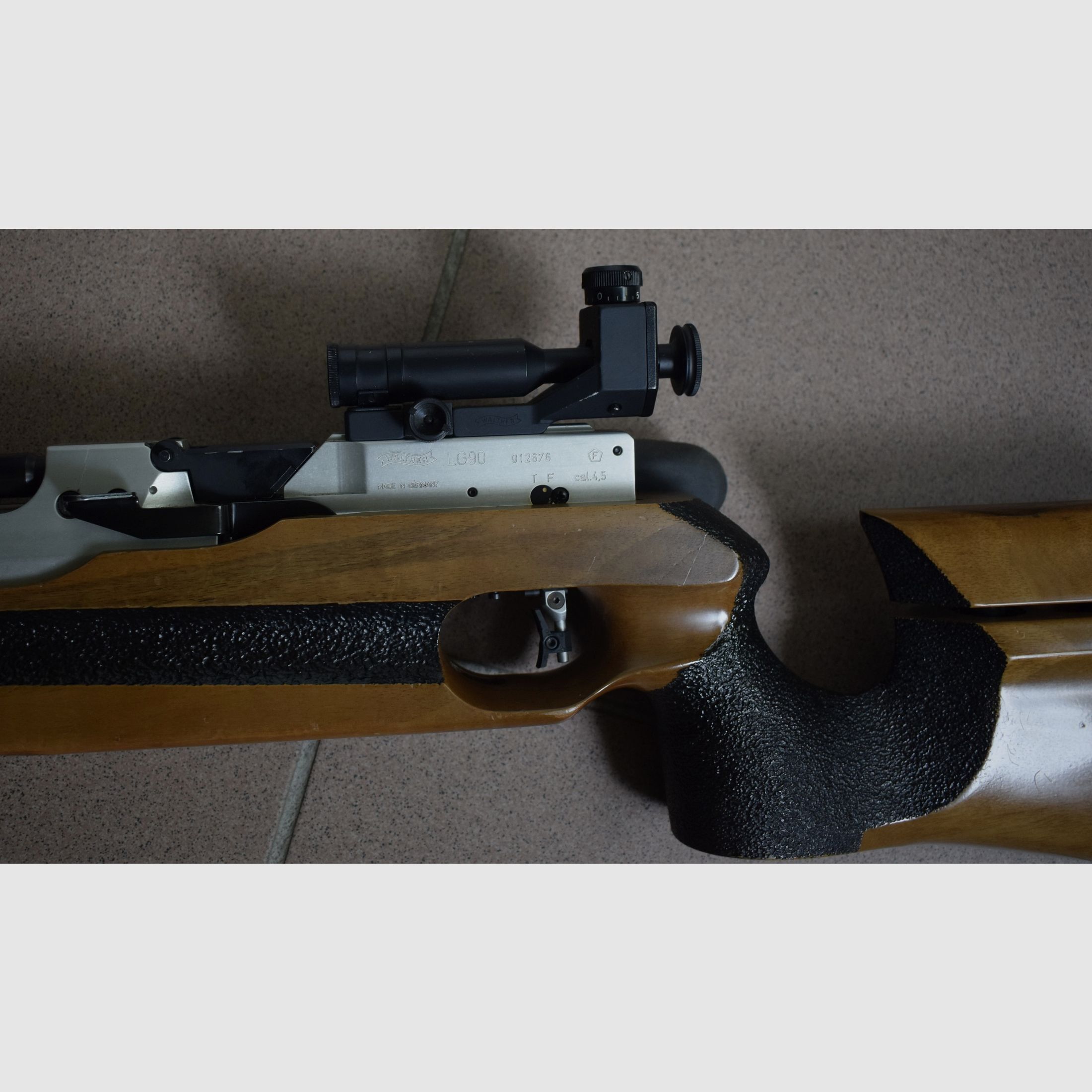 Carabina de aire Walther LG90 - Juntas Nuevas 4,5 Diabolo