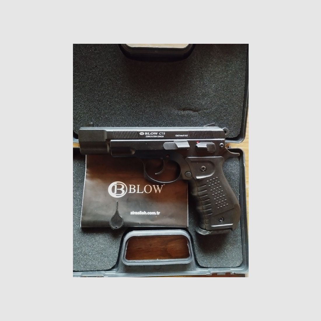 Blow C75 - CZ75 - 9mm P.A.K. - Schwarz - Starterpistole