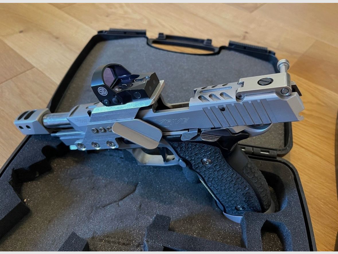 SIG Sauer Pistole P226 X-Five Supermatch Racegun HB-Q Umbau 