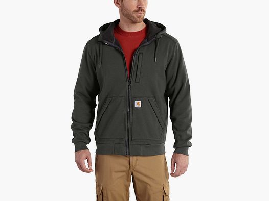 Carhartt Wind Fighter Zip Up Hoodie Heren Peat S
