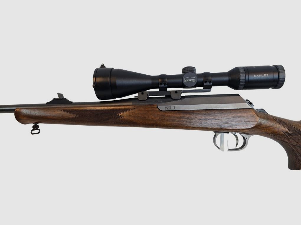 usato MERKEL KR1 con SM originale montato KAHLES Helia CT 3-10x50L Abs. 4A-CD, condizione: come nuovo, immagine 2 di 9