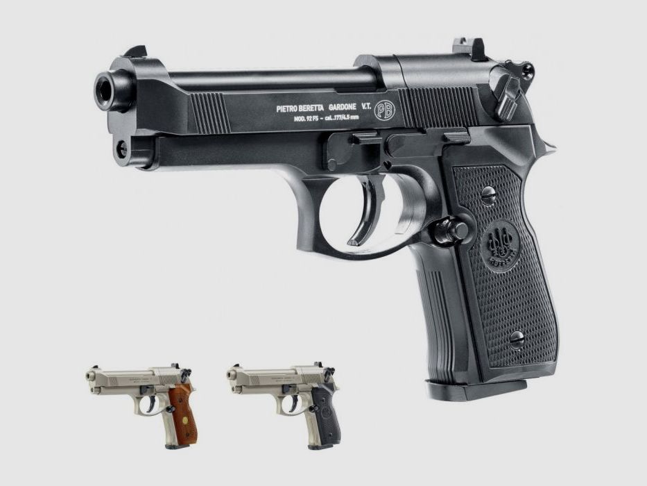 CO2 Luftgewehr Beretta M92 FS 4,5 mm 3 Ausführungen, Bild 1 von 34