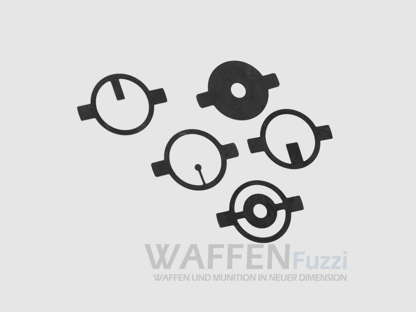 Foglie di mais tunnel per fucili ad aria Weihrauch - 5 pz.