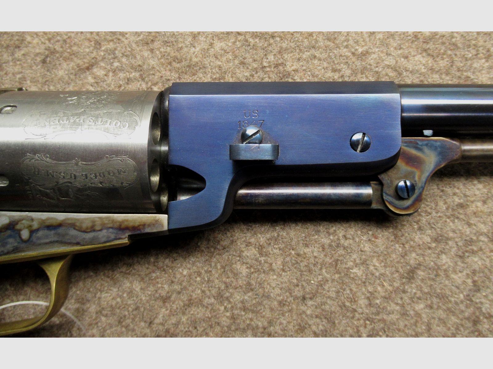 AB-218 Vorderladerrevolver IMC mod. Colt Whitneyville Walker Kal. .44, Bild 5 von 9