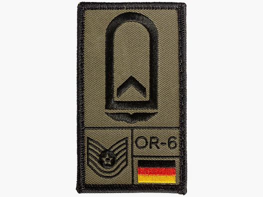 Café Viereck Café Viereck Rank Patch Feldwebel Luftwaffe oliv