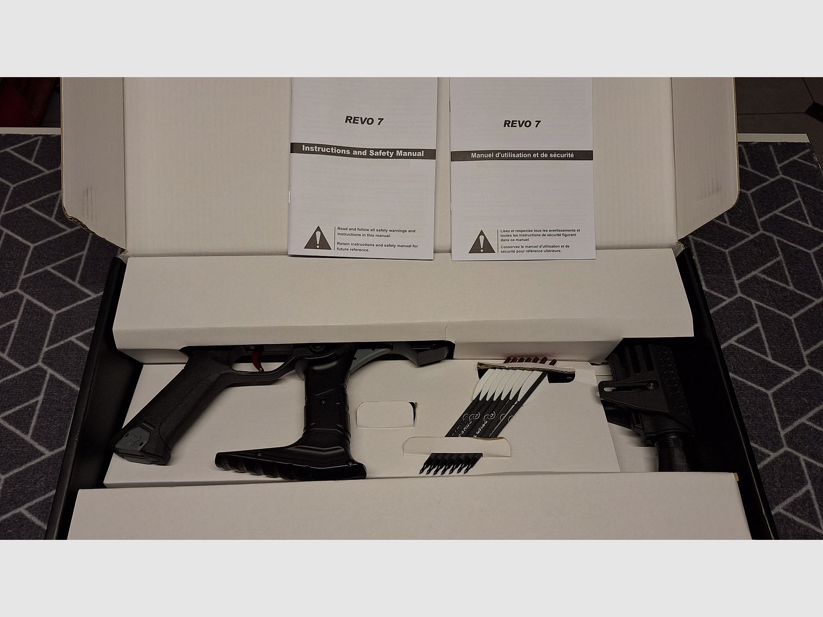 REVO 7 NEU! Taktische Pistolenarmbrust der 3. Generation