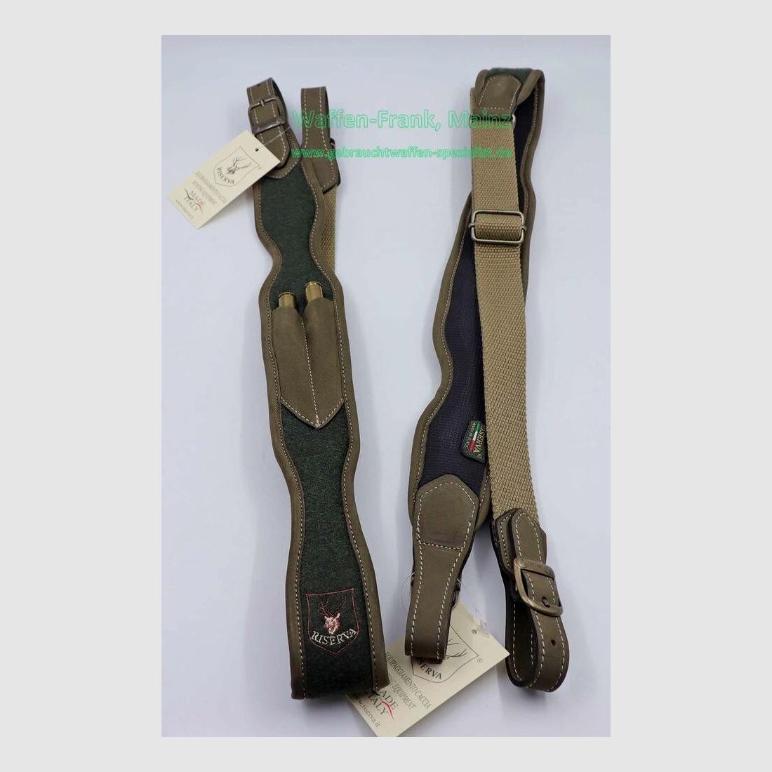 Reserve Geweerriem Loden Neopreen