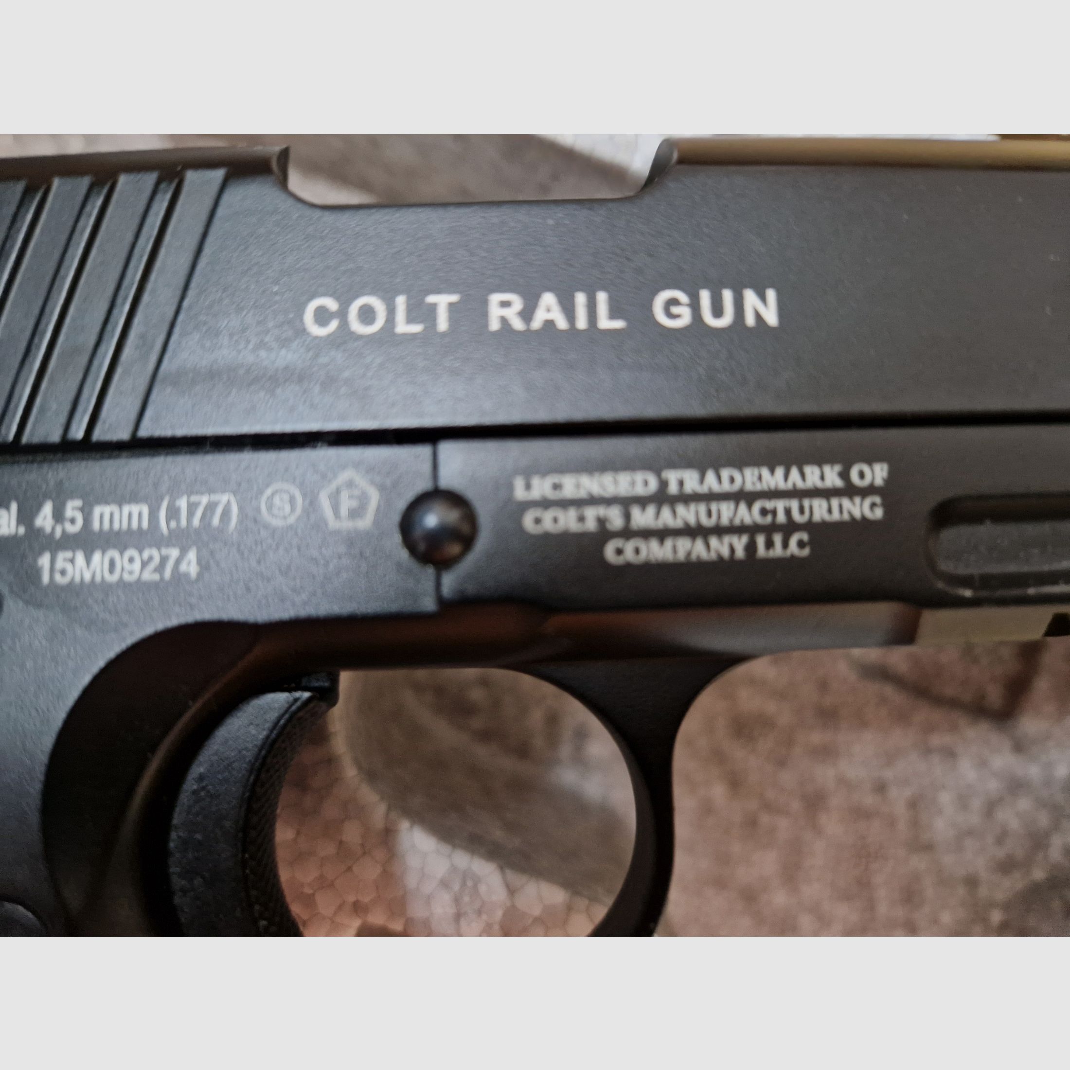 COLT Rail Gun Government Model M45 CQBP Automatic Caliber 45 15M09274