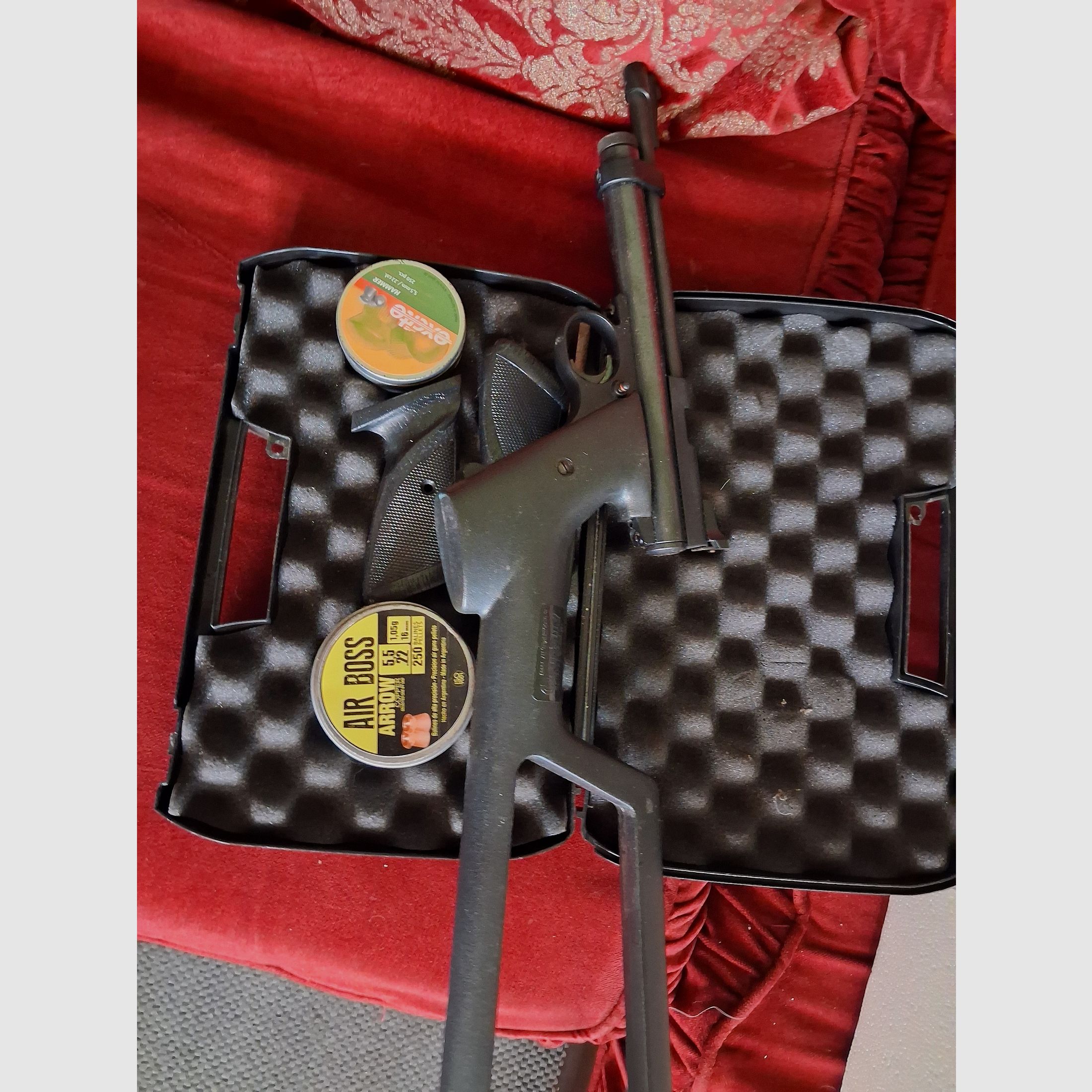 Verkaufe co2 Waffen Set und ein Knick lauf 