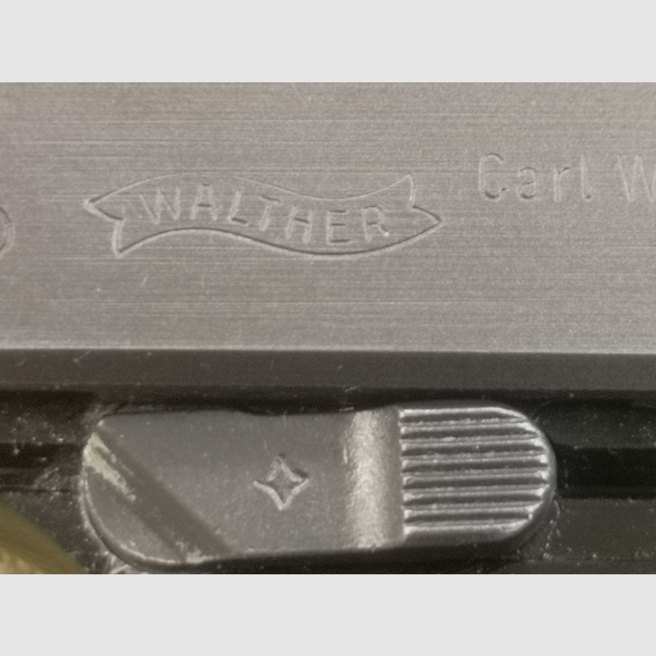 Walther P38, P1 service pistol, ordnance