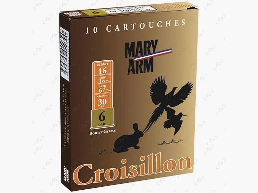 Loodkorrelpatronen MARY ARM CAL 16/67 - CROISILLON