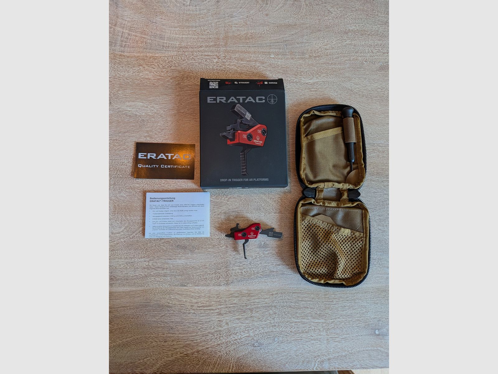ERATAC Trigger dla platformy AR Straight Trigger (prosty spust)
