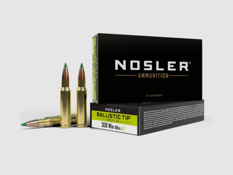 Munition .308 Win Nosler Ballistic Tip 165gr .40063, Bild 2 von 2