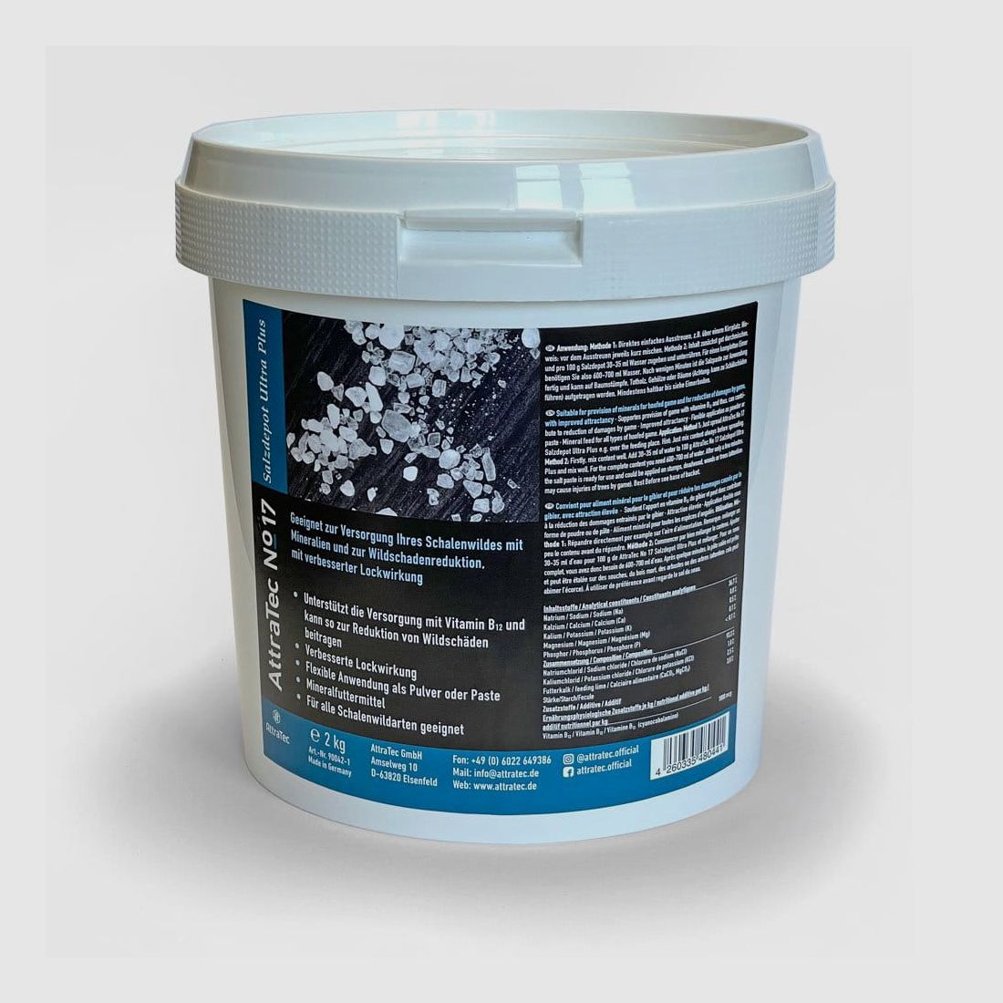 AttraTec No 17 Sól Depot Ultra Plus 2 kg