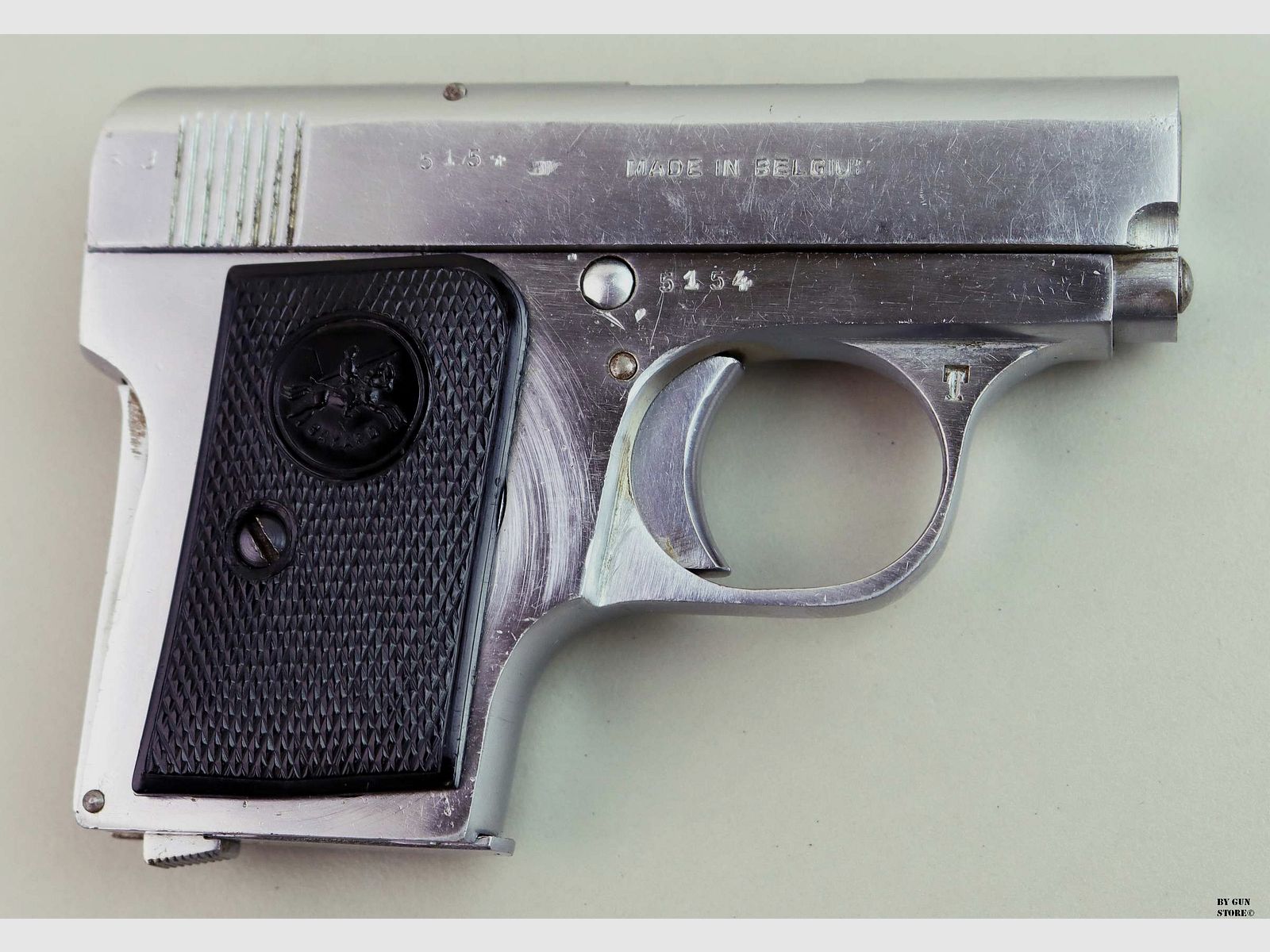 Pistola Anciens Etablissements Pieper cal. 6,35 mm matr. 5154, immagine 3 di 9