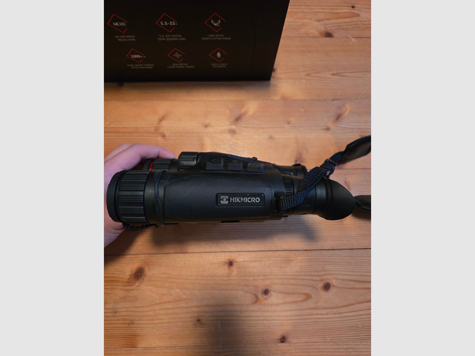 HIKMICRO HABROK 4K HE25LN 950 NEUWERTIG OVP Restgarantie und Rechnung