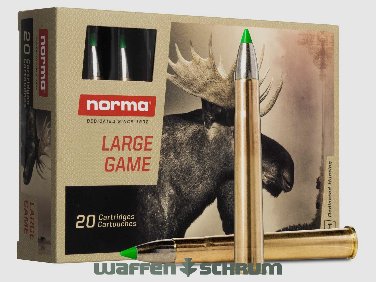 Norma Ecostrike 14.9g - 230gr 9.3x74R