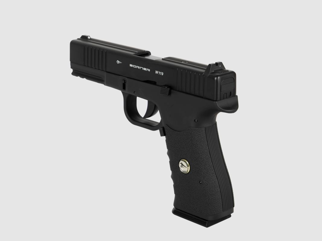 CO2-Pistole W119 Blowback Metall-Schlitten 4.5BB, Bild 4 von 7