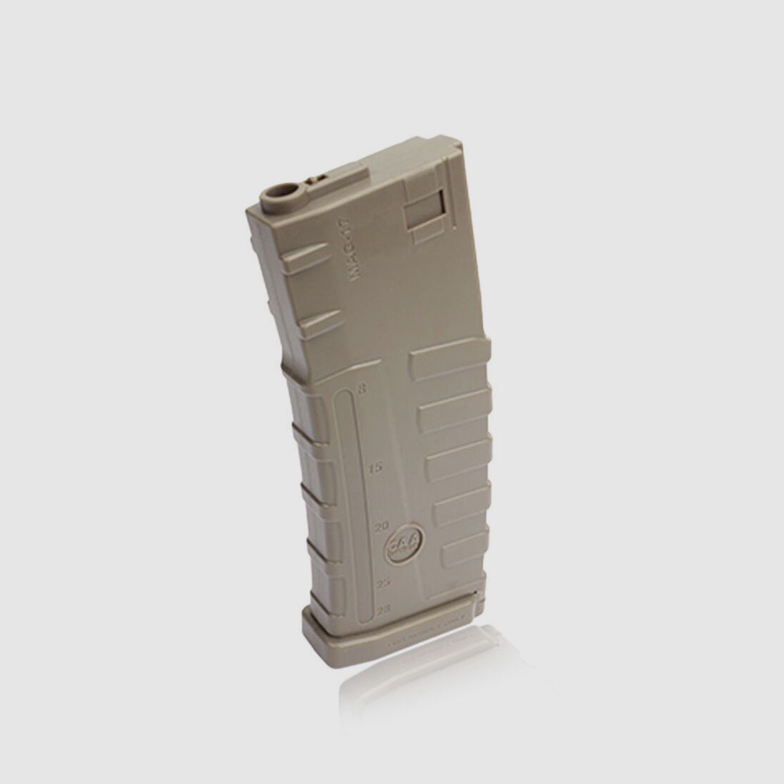 ASG CAA M4 AEG Magazine Midcap 6mm BB / 140 Coups / Désert