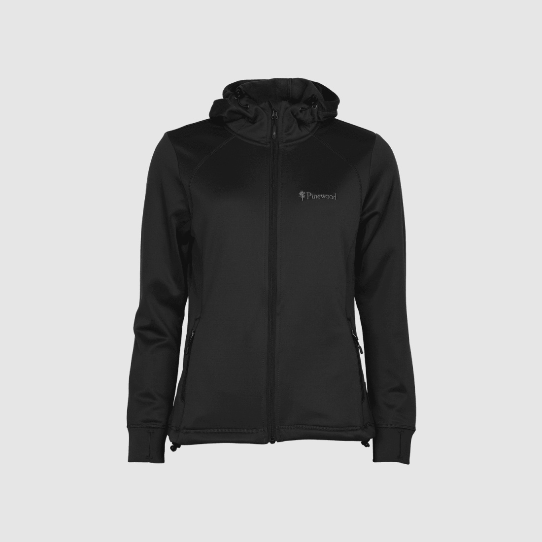 Pinewood Damen Sweatjacke Finnveden Schwarz M