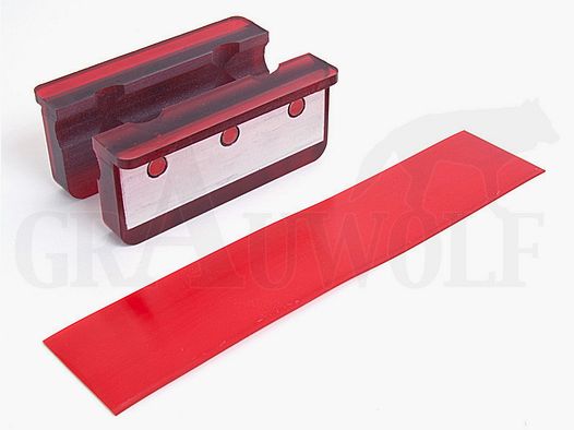 Brownells Magnetyczne Miękkie Plastikowe Szczęki do Imadła z Wcięciami
