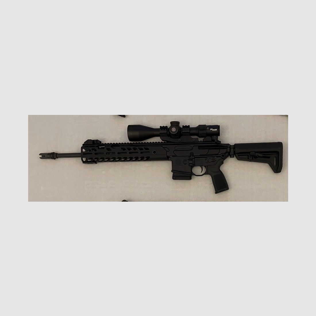 <SIG Sauer MCX Virtus Patrol + Sierra3 BDX 4.5-14x50 – Like new – Top condition