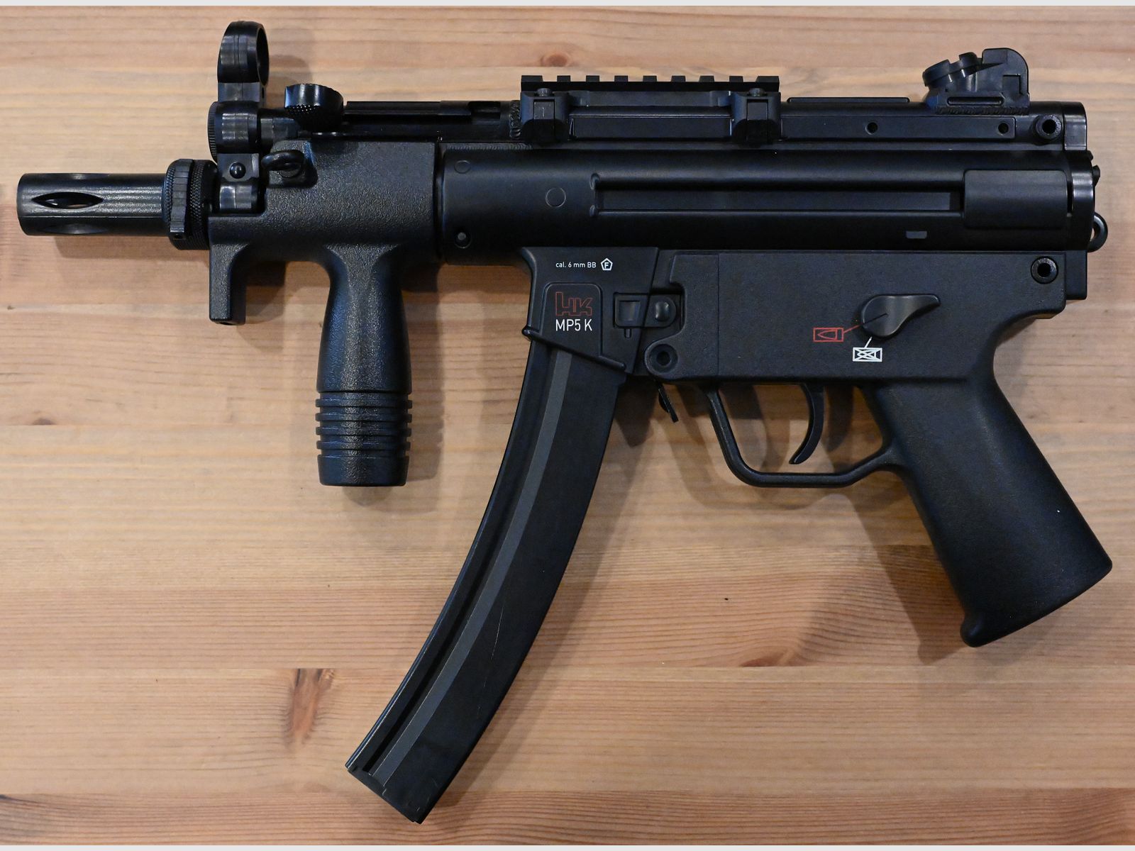 HK MP5K Co2 Airsoft inkl Zubehör