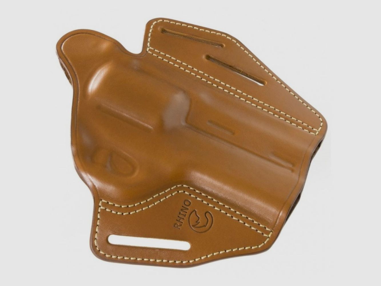Chiappa Lederholster für Rhino 4", braun Leder, rechts