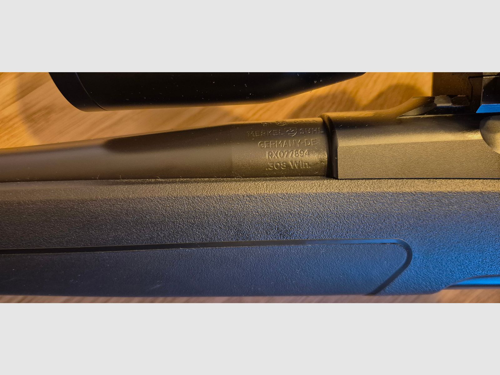 Merkel Helix Speedster .308 Win black compact with Zeiss V4 3-12x56