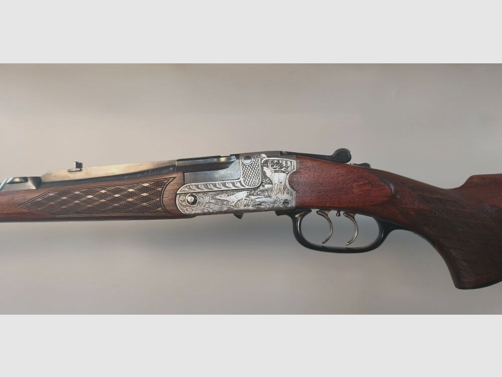 Zimmermann Kipplaufbüchse Einzellader Büchse "Teildefekt" 7x65R