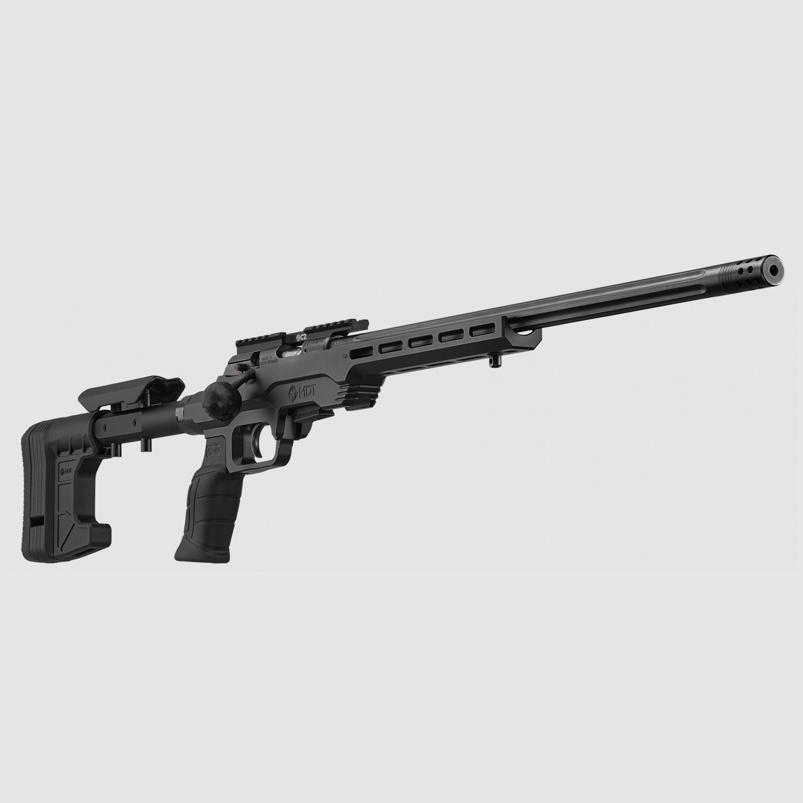 CZ 457 MDT Chassis Kaliber .22lr + 20 MOA Weaverschiene